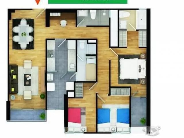 ALQUILER DE DEPARTAMENTO O ROOMMATE — foto 1