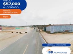 ¡TERRENO EN VENTANILLA ZONA INDUSTRIAL EN VENTA ESQUINA!