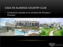 CASA VENTA CONDOMINIO LA ALAMEDA COUNTRY CLUB