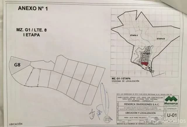 Venta de Terreno residencial en Cieneguilla Condominio La Quebrada — foto 1