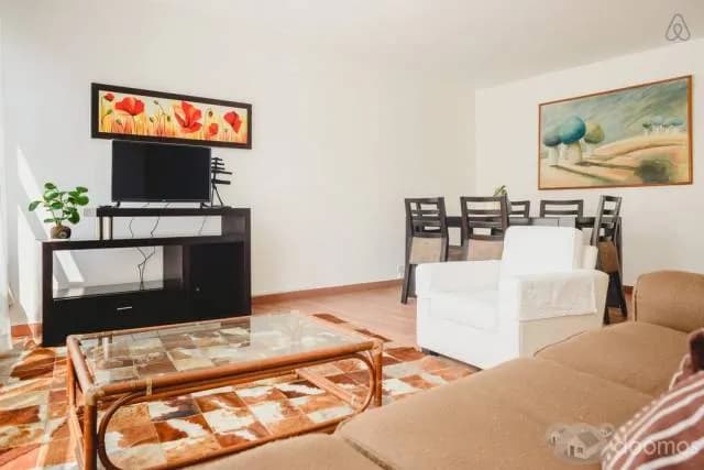 Alquiler Miraflores Departamento Amoblado, 2 Dormitorios, Ubicación Céntrica — foto 1