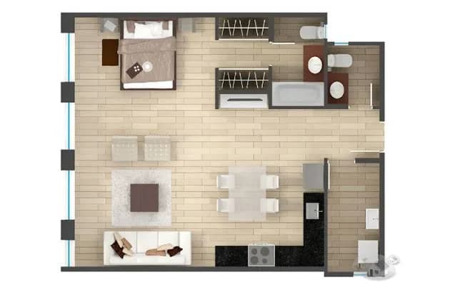 Venta Barranco Dpto. Tipo Loft, Estreno - US $183,600 — foto 11