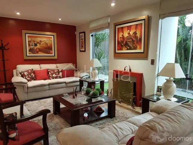se vende departamento amoblado chacarilla san borja — foto 1