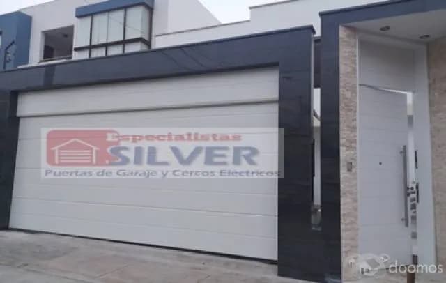 FABRICACIÓN DE PUERTAS LEVADIZAS SECCIONALES CERCOS ELÉCTRICOS- SILVER — foto 5