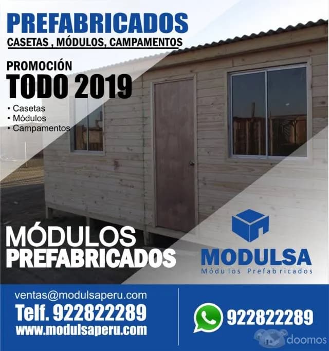 ALMACEN, OFICINAS,MODULOS CASETAS PREFABRICADAS DE MADERA - EN LIMA PERU — foto 4