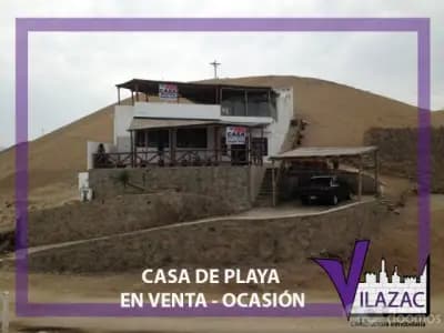 VENDO CASA EN PLAYA PUERTO FIEL - KM 122- MALA CAÑETE