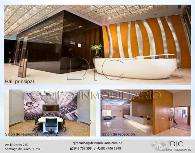 OFICINAS en ALQUILER - Edificio Capital Derby - Surco — foto 1