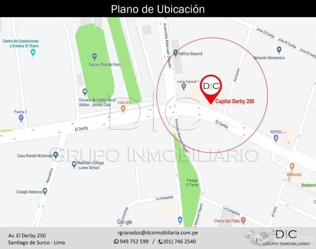 OFICINAS en ALQUILER - Edificio Capital Derby - Surco — foto 7