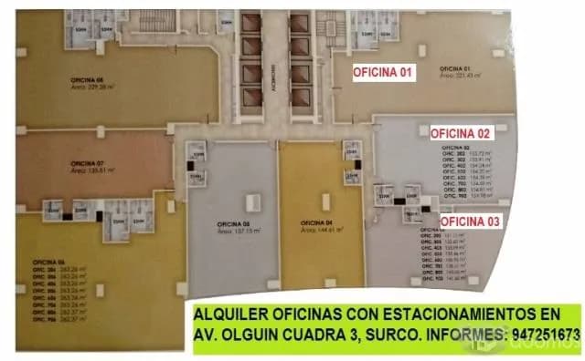 ALQUILER OFICINAS DISTINTAS ÁREAS DE M2 EN GRIS — foto 2