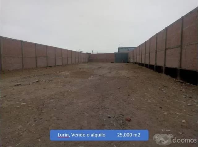 LURIN Vendo o alquilo 25.000 m2 Terreno Cercado — foto 1
