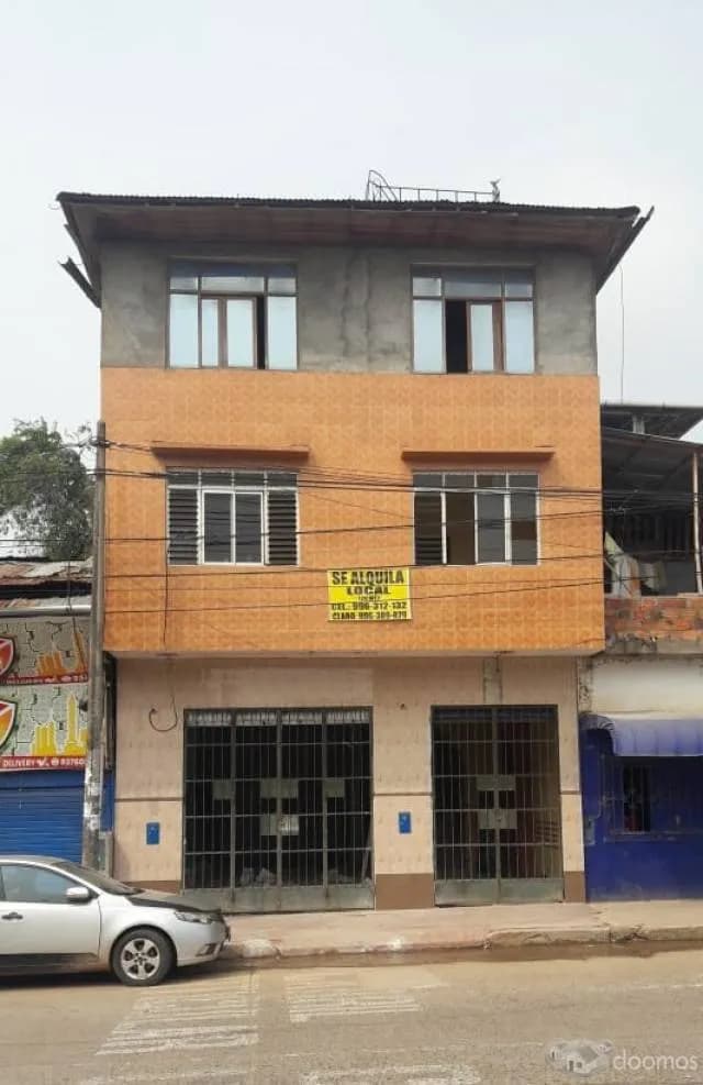 ALQUILER DE EXCELENTE LOCAL EN PUCALLPA  JIRÓN INMACULADA — foto 1