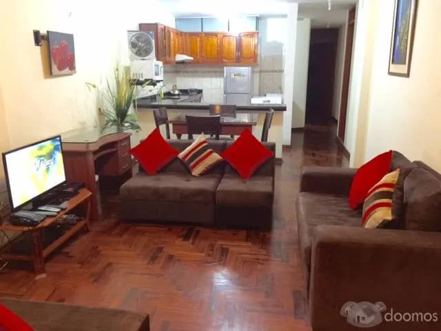 Alquiler dpto amoblado dos dormitorios Chorrilos — foto 3
