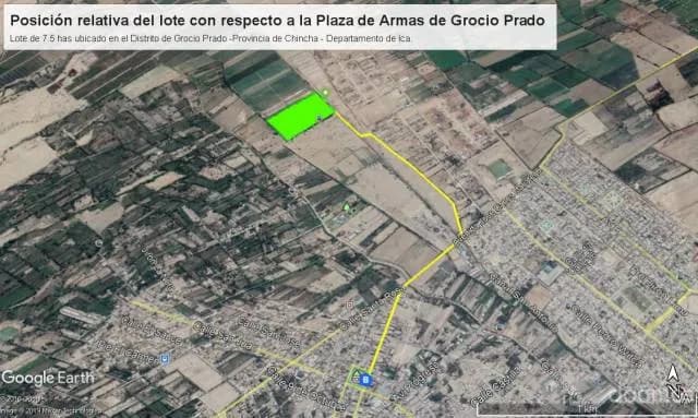 Se vende terreno en Grocio Prado — foto 1