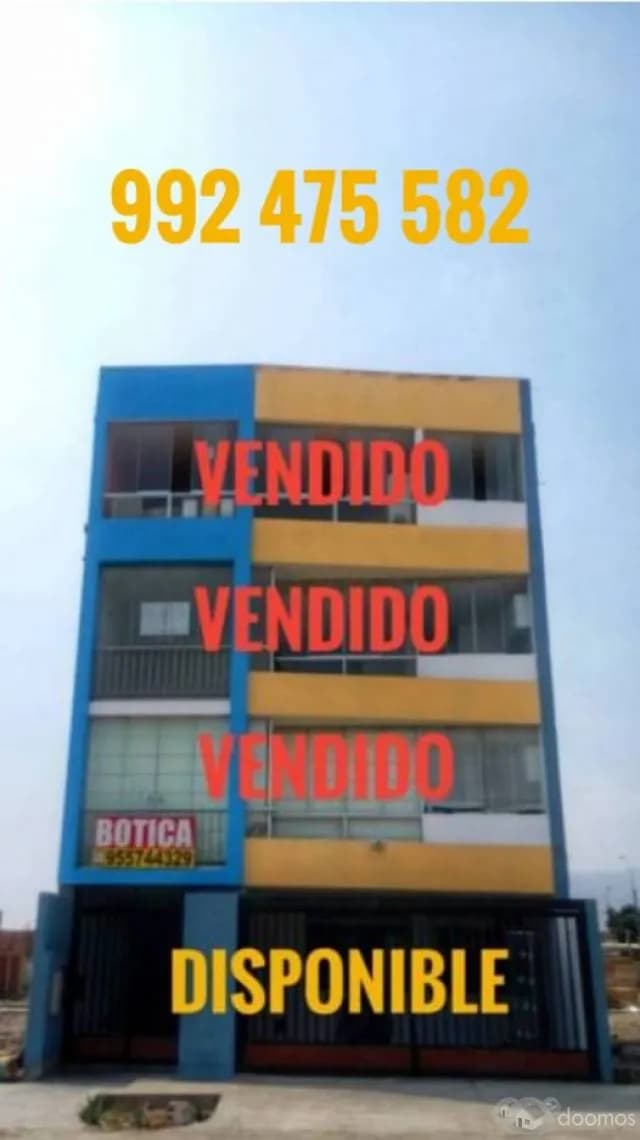 SE REMATA DEPARTAMENTO EN ESTRENO CARABAYLLO — foto 1