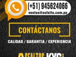 asfalto en frio en sacas 25kg - asfalto MC-30 - venta de asfalto rc250 en lima