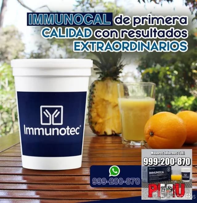 IMMUNOCAL PERU PLATINO TELF, 999-200-870  LLAMANOS — foto 2