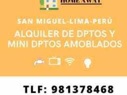 RENTA DE MINI DEPARTAMENTOS AMOBLADOS