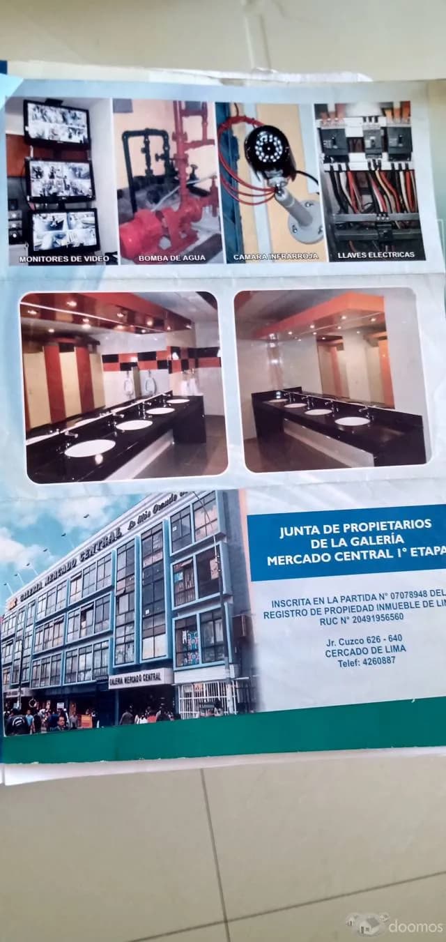 ALQUILO STAND COMERCIAL EN GALERIA MERCADO CENTRAL A 950 SOLES — foto 4