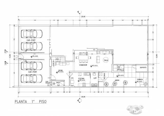 PROYECTO CONDOMINIO 2 CASAS VENDO 1 SAN ISIDRO — foto 2
