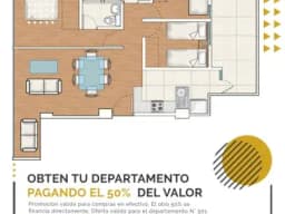 REMATO DEPARTAMENTO -USO COMERCIAL EN LOS OLIVOS - FINANCIAMIENTO DIRECTO AL 50%