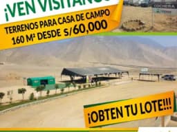 lotes de 160m2 con precios de pre venta