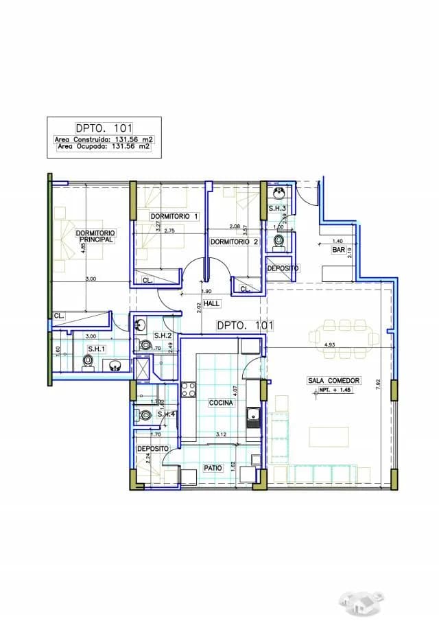 Proyecto Departamentos Estreno En Chacarilla San Borja — foto 4