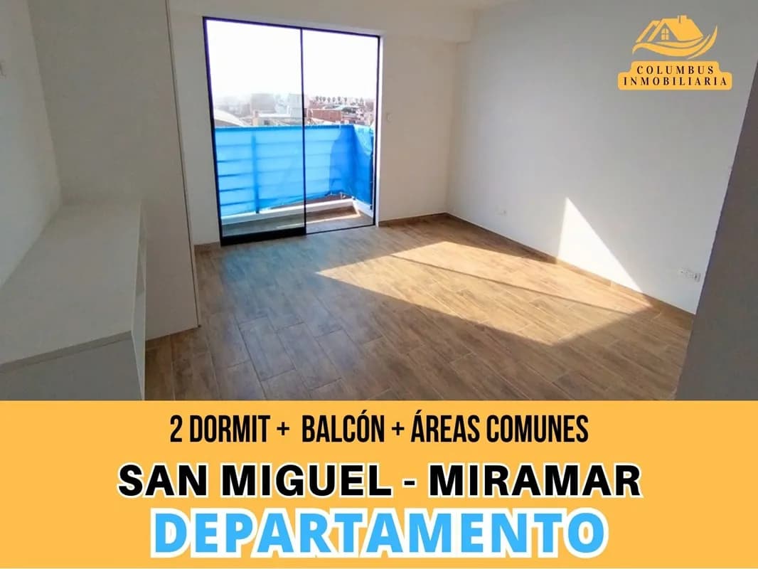 San Miguel MIRAMAR - Dpto de 2 dormitorios + Balcón + Áreas Comunes — foto 1