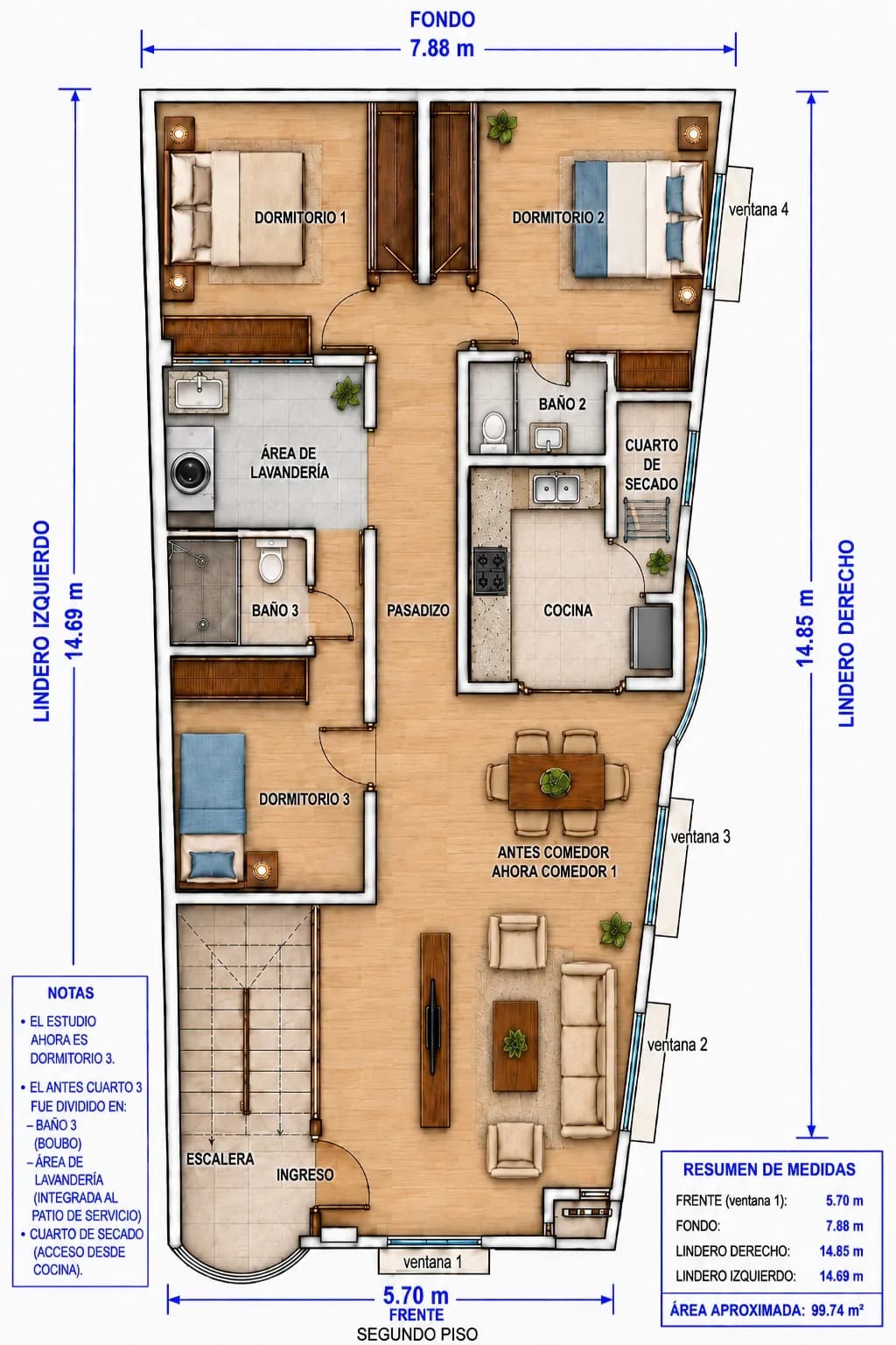 DEPARTAMENTO EN VENTA EN JLBYR A 2 CUADRAS DE USMP — foto 7