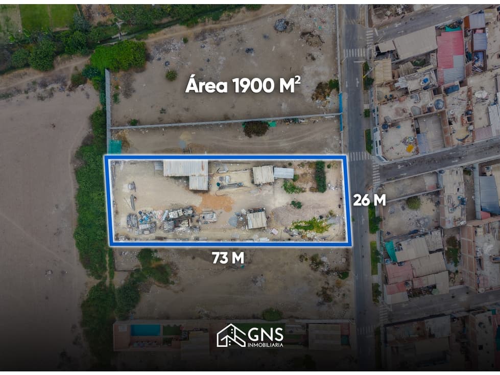 LURÍN - VENTA TERRENO - ÁREA 1900 m2 — foto 1