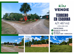 i026030 - VENTA TERRENO EN ESQUINA - YARINACOCHA