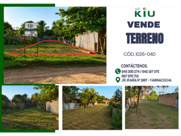 i026040 VENTA TERRENO - YARINACOCHA