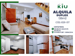 I026017 - ALQUILER DUPLEX - CALLERIA
