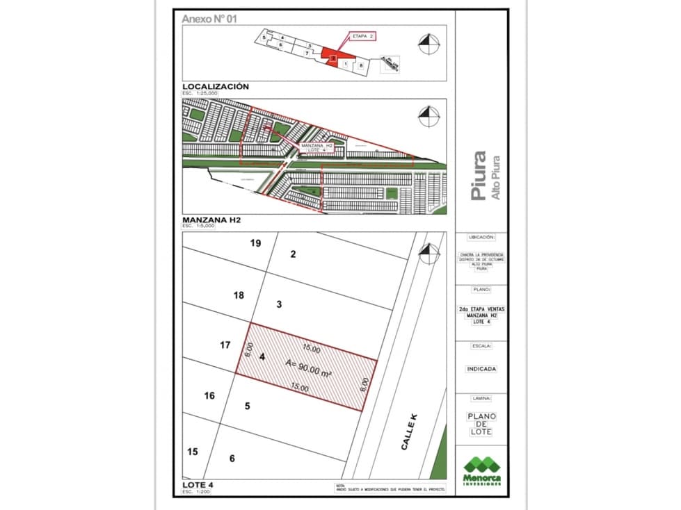 EN VENTA, TERRENO EN ALTO PIURA DE MENORCA — foto 3
