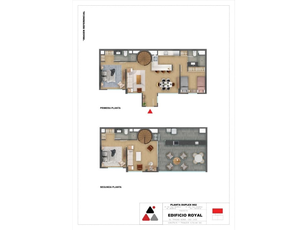 Venta Departamento duplex c/terraza de 3 Dormitorios Lince — foto 6