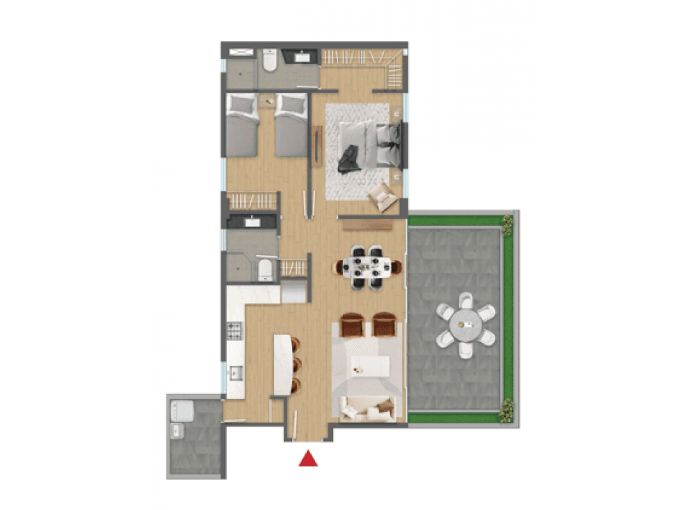 Venta departamento de 2 dormitorios Lince — foto 6