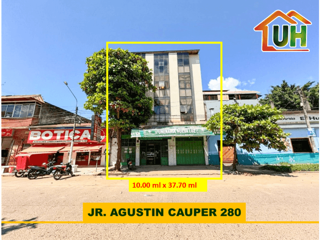 00721-VENTA EDIFICIO PUCALLPA - FRENTE A HOSPITAL REGIONAL DE PUCALLPA