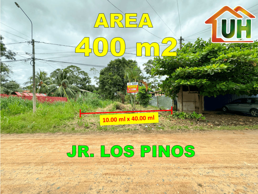 00711 - VENDO TERRENO EN YARINACOCHA DE 400 — foto 2