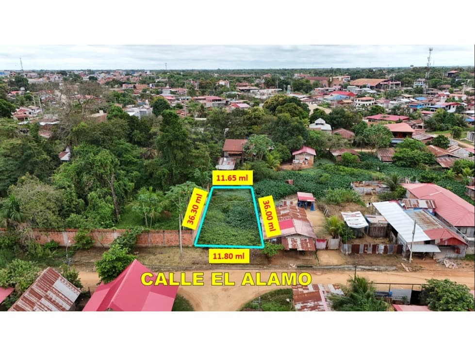 00726 - VENDO TERRENO YARINACOCHA  -  A.T 423 M2. — foto 4