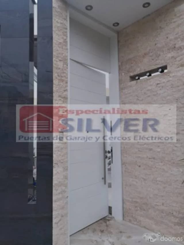FABRICACIÓN DE PUERTAS LEVADIZAS SECCIONALES CERCOS ELÉCTRICOS- SILVER — foto 6