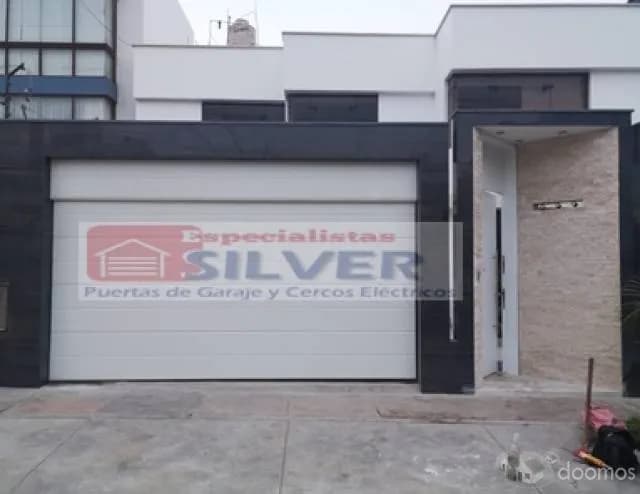 FABRICACIÓN DE PUERTAS LEVADIZAS SECCIONALES CERCOS ELÉCTRICOS- SILVER — foto 7